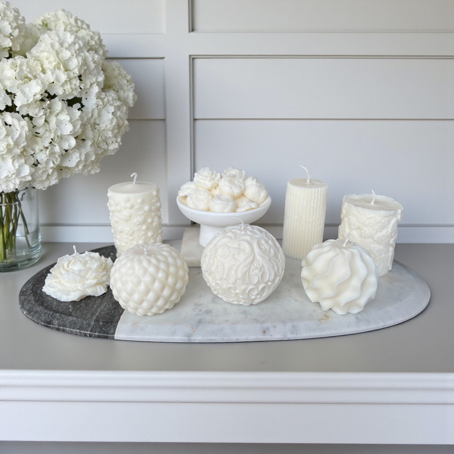 Candle - Wavy Sphere