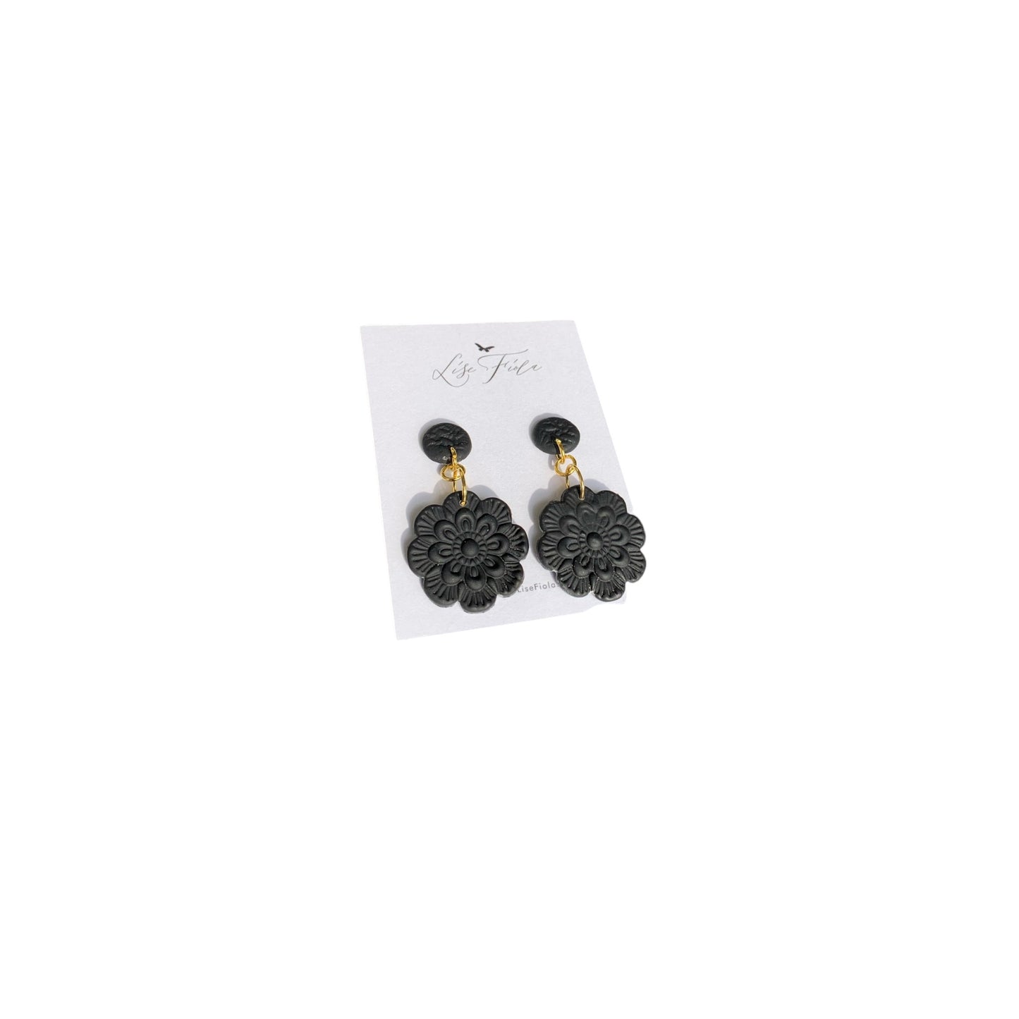 Boucles d'oreilles - Fleur Mandala