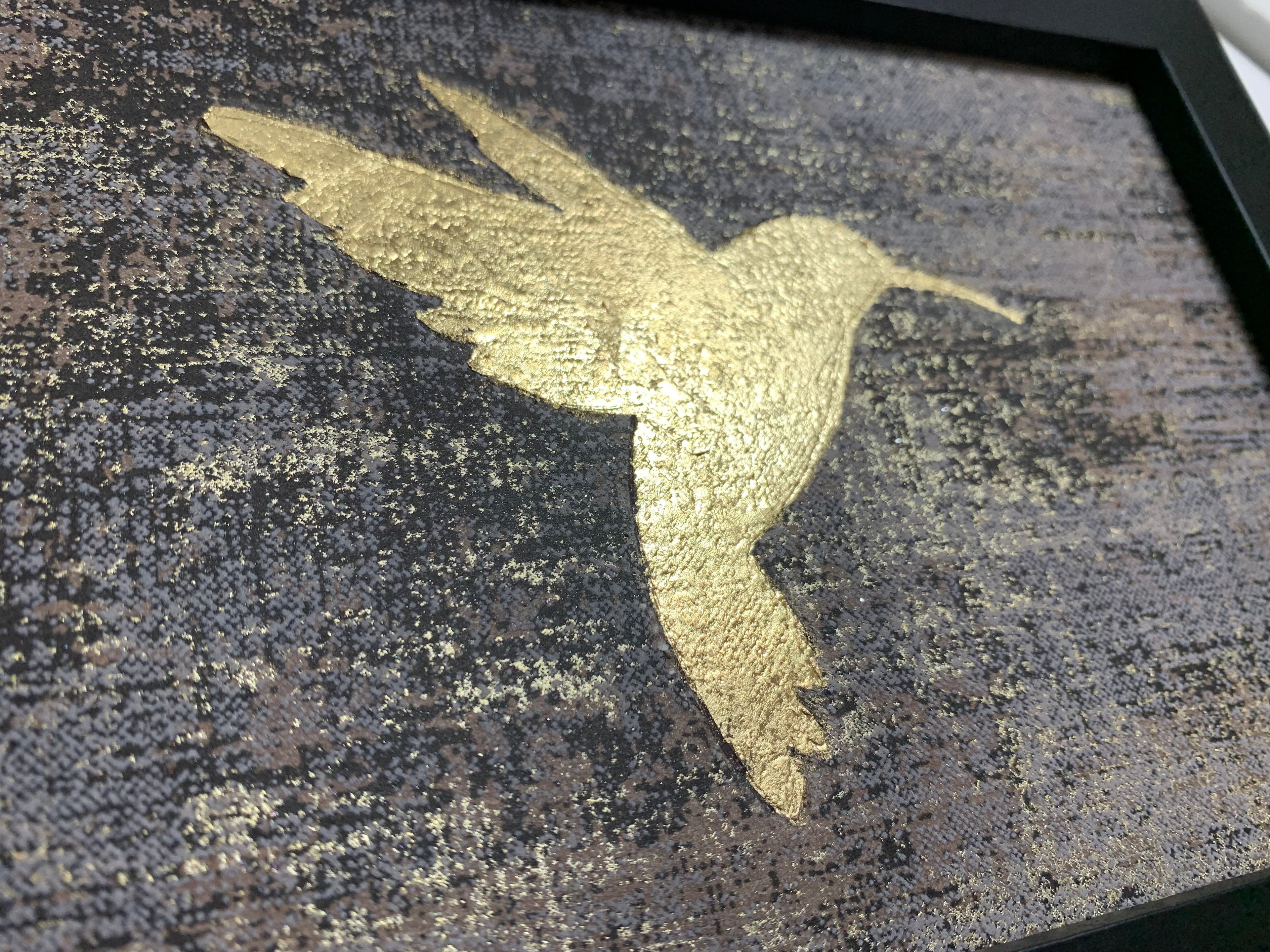 Décoration murale - Colibri vintage