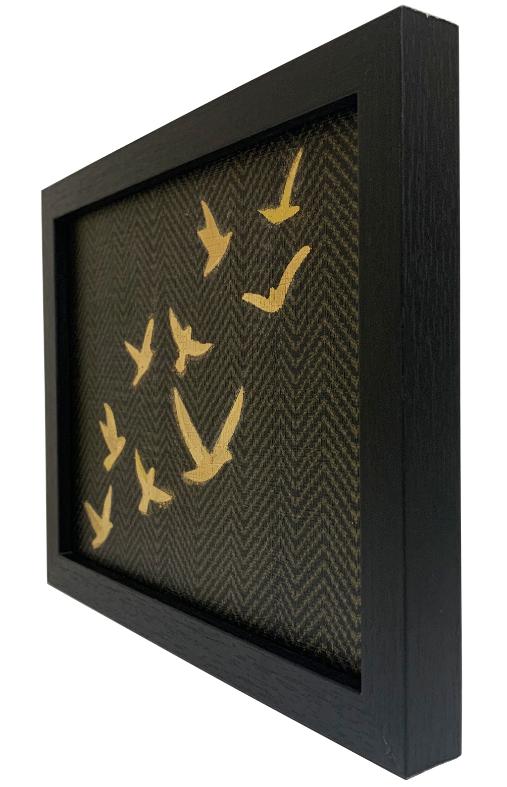 Art mural - Golden Flock