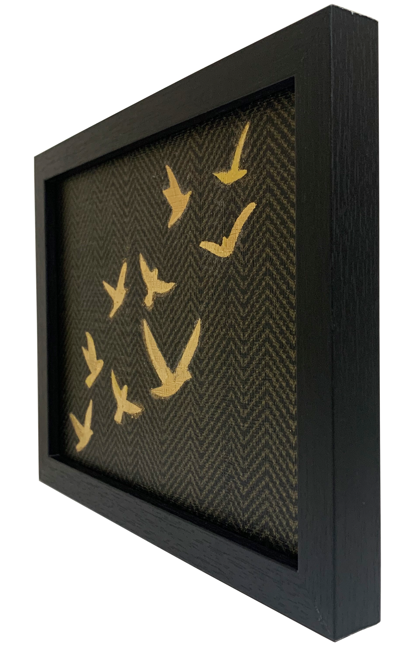 Art mural - Golden Flock