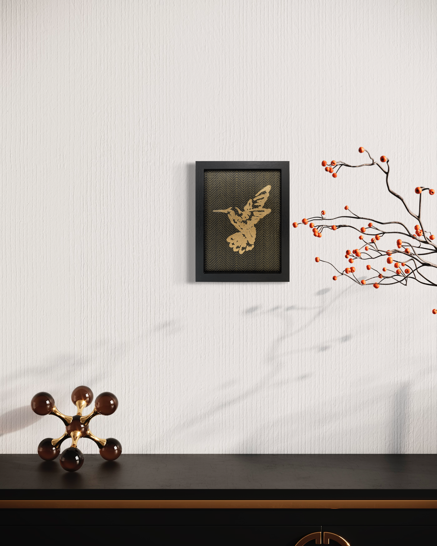 Décoration murale - Colibri dérivant