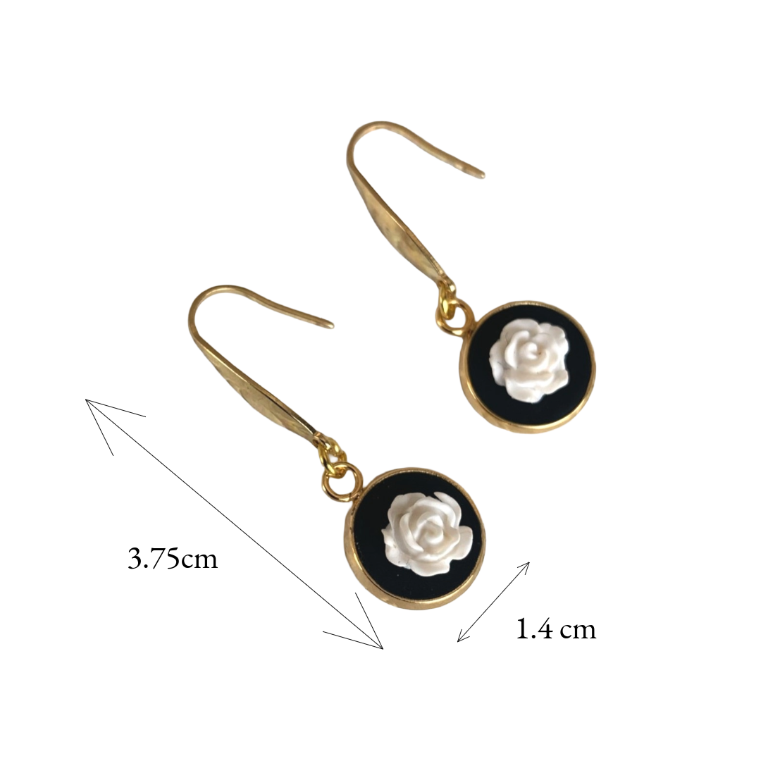 Boucles d'oreilles - Marbre Forever Light