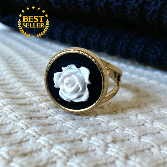 Ring - Round Rose