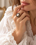 Ring - Round Rose