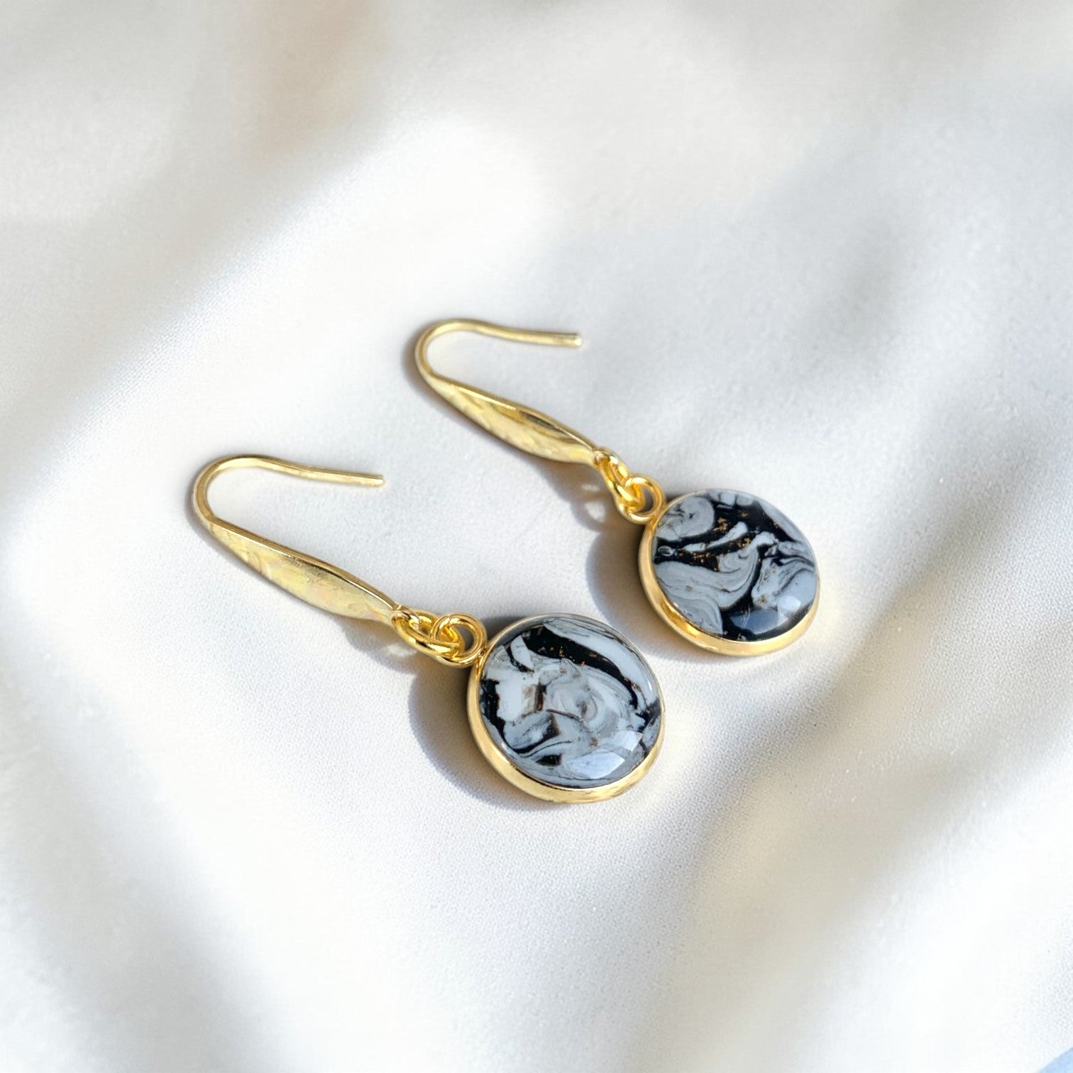 Boucles d'oreilles - Marbre Forever Light