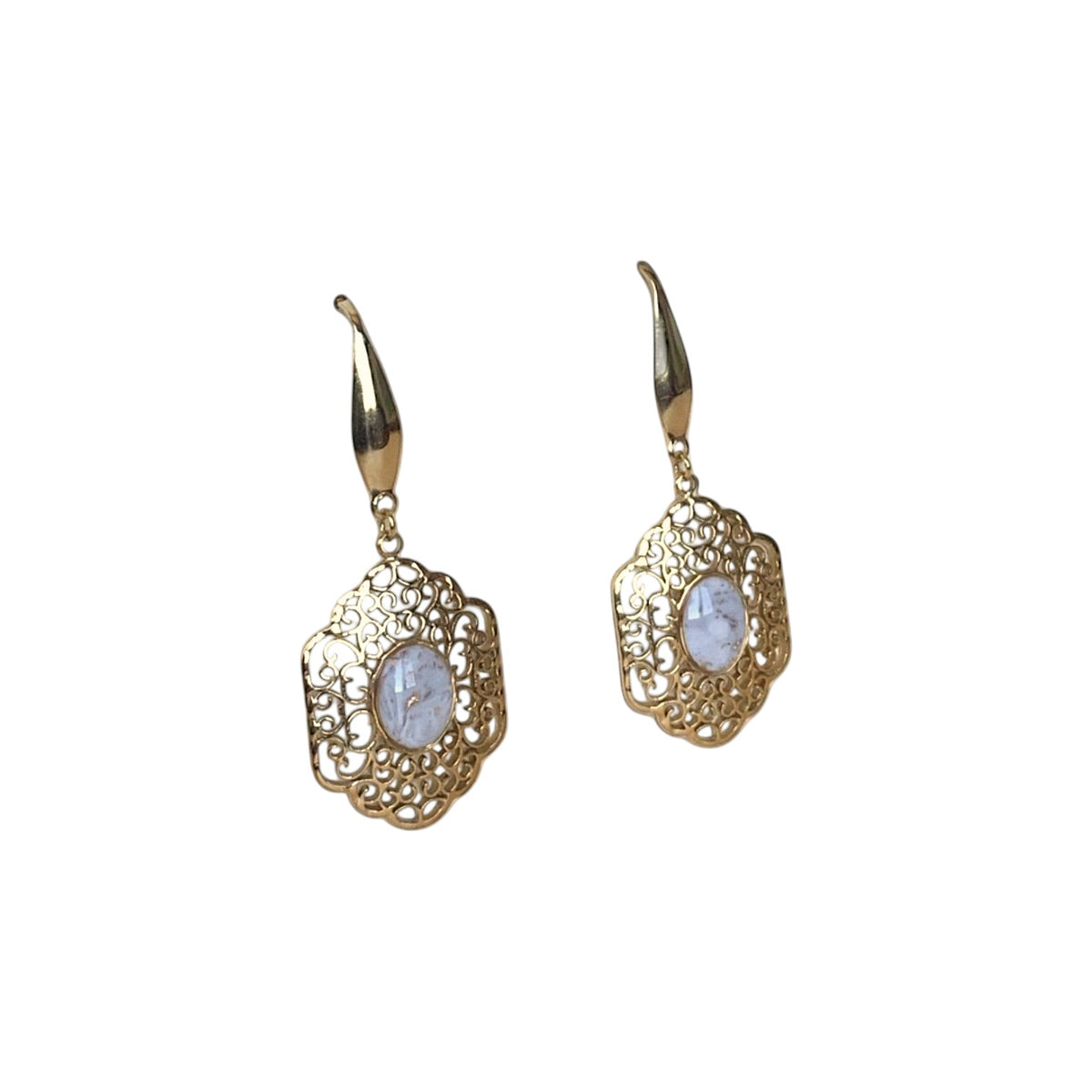 Earrings - Filigree (light)