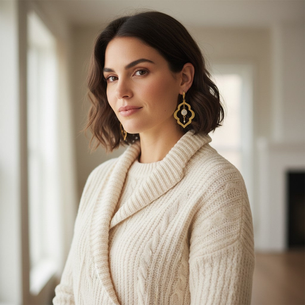 Earrings - Light Geo