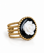 Ring - Round Rose