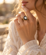 Ring - Round Rose