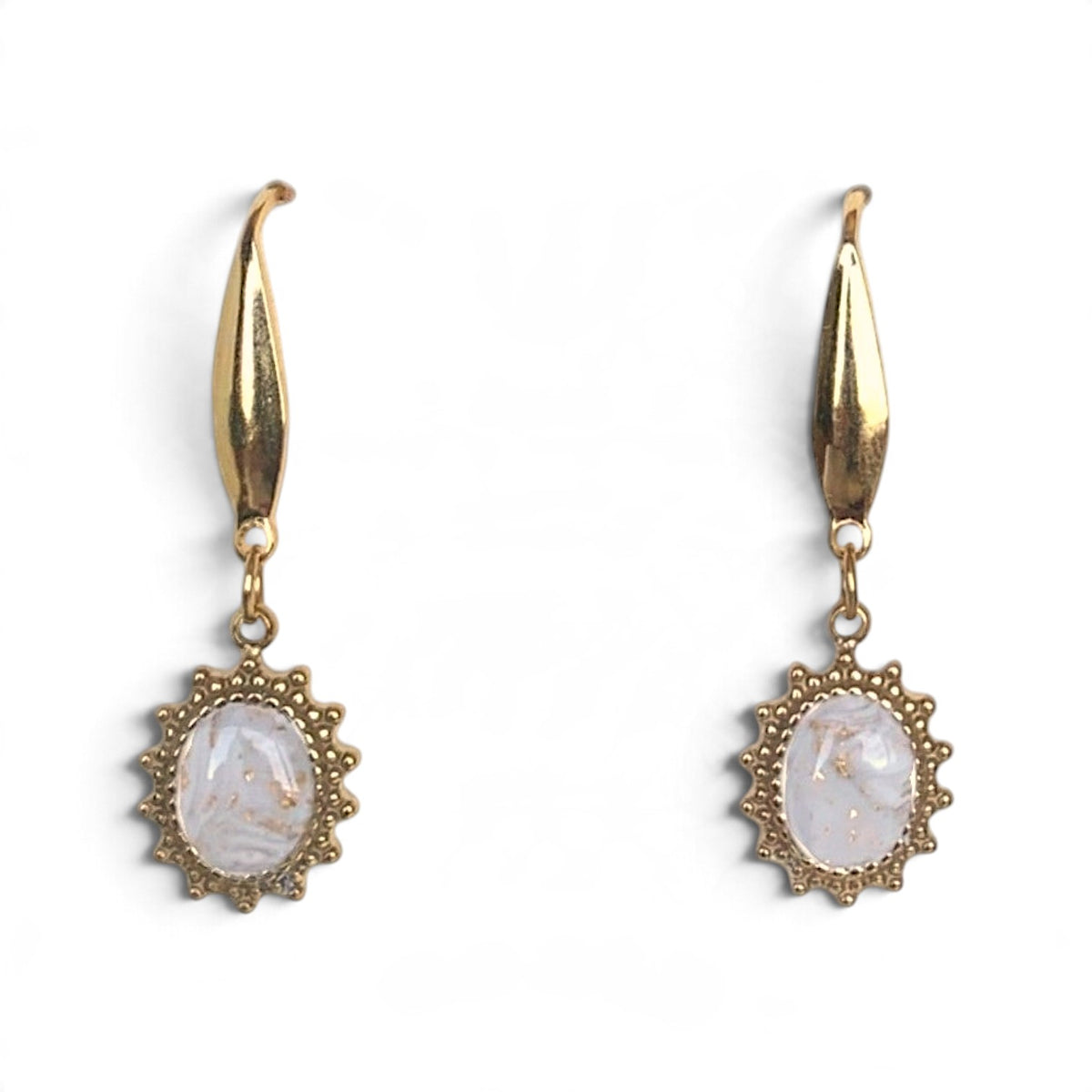 Earrings - Sunshine Oval (light)
