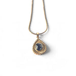 Necklace - Sun Ray Drop (dark)