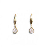 Earrings - Dot Drop (light)