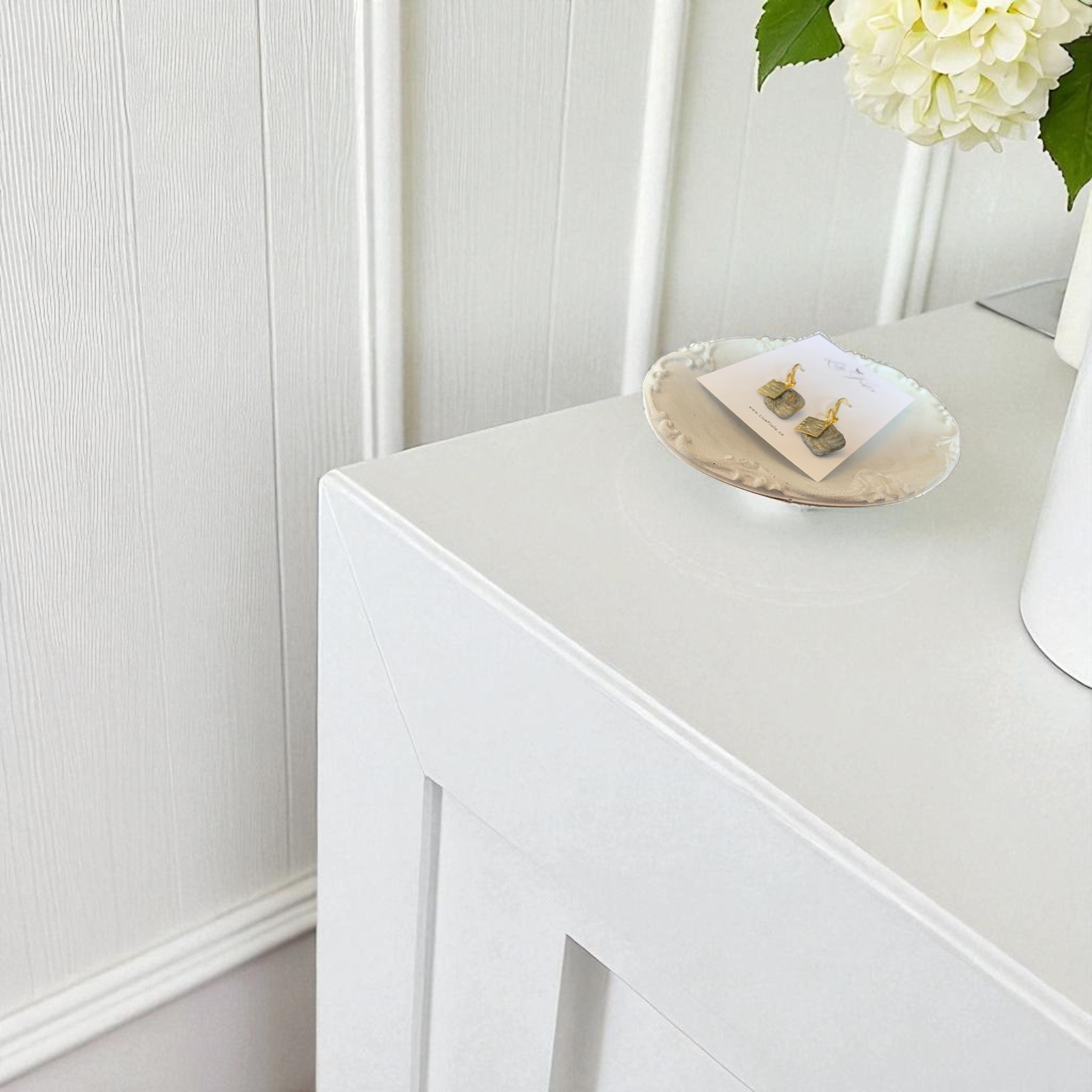 Décoration - Assiette dorée